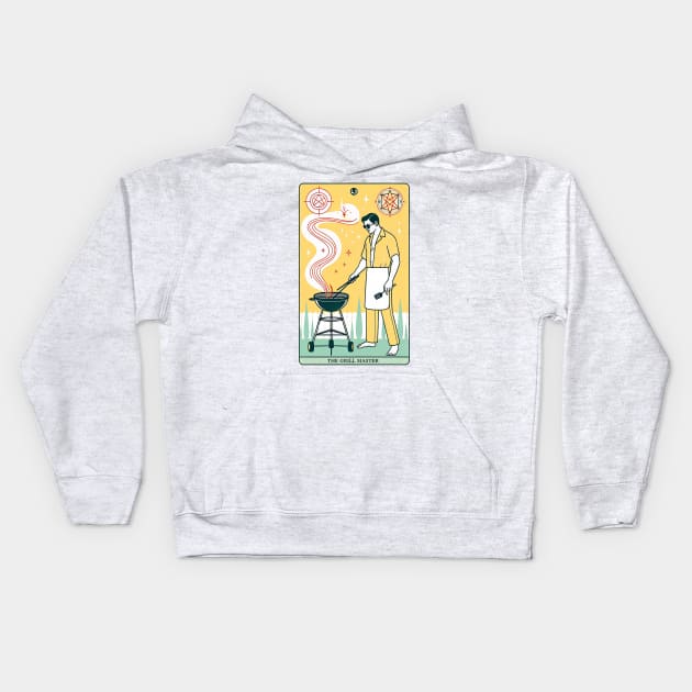 The Grill Master Kids Hoodie by L.C. Tarot